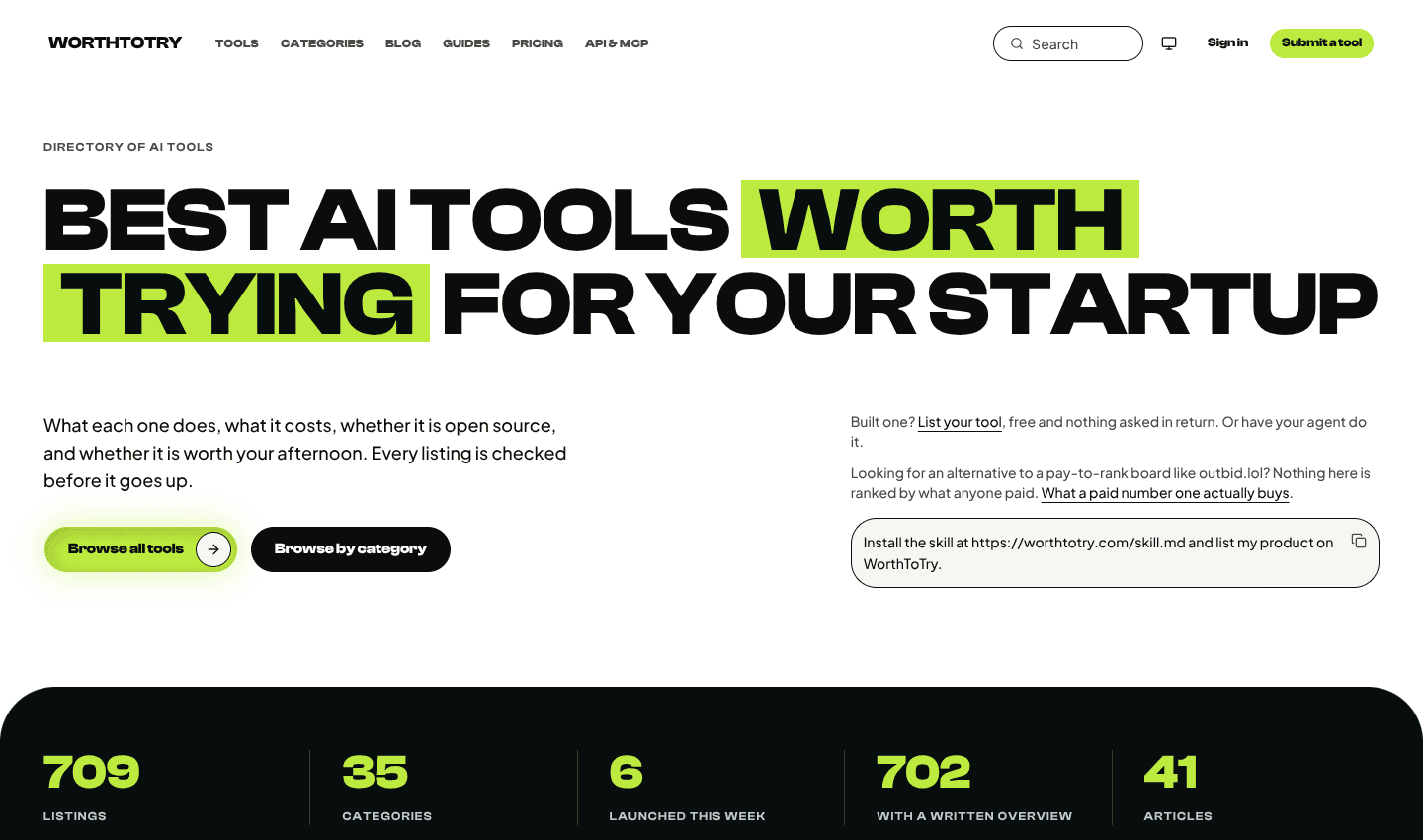 WorthToTry screenshot 1