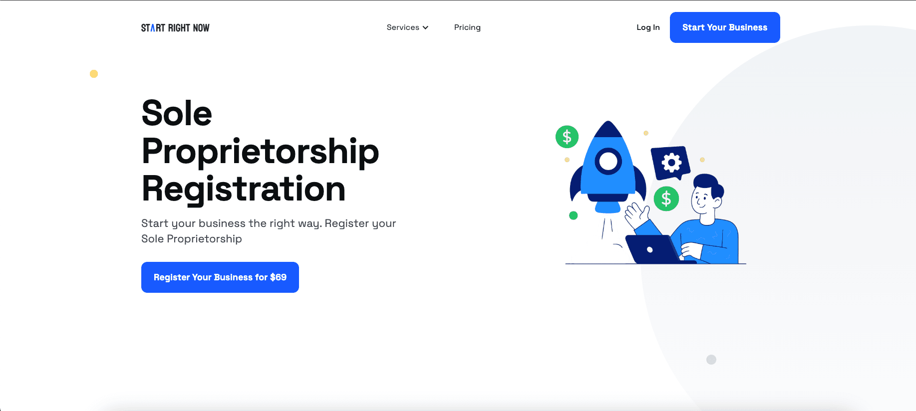Start Right Now screenshot 1