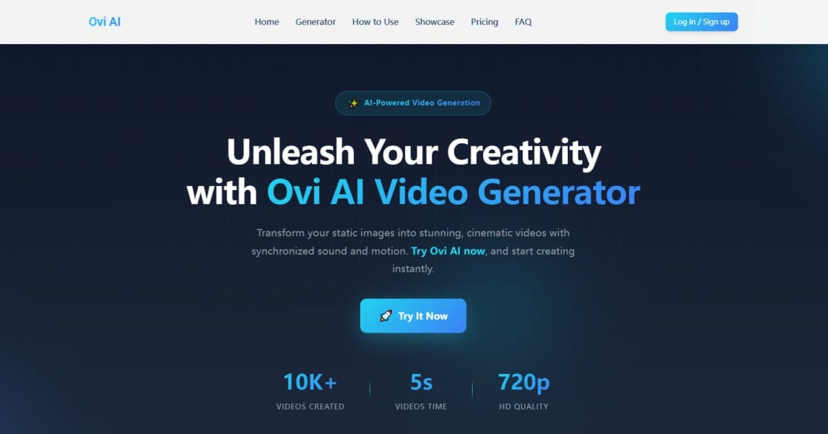 Ovi  AI screenshot 1