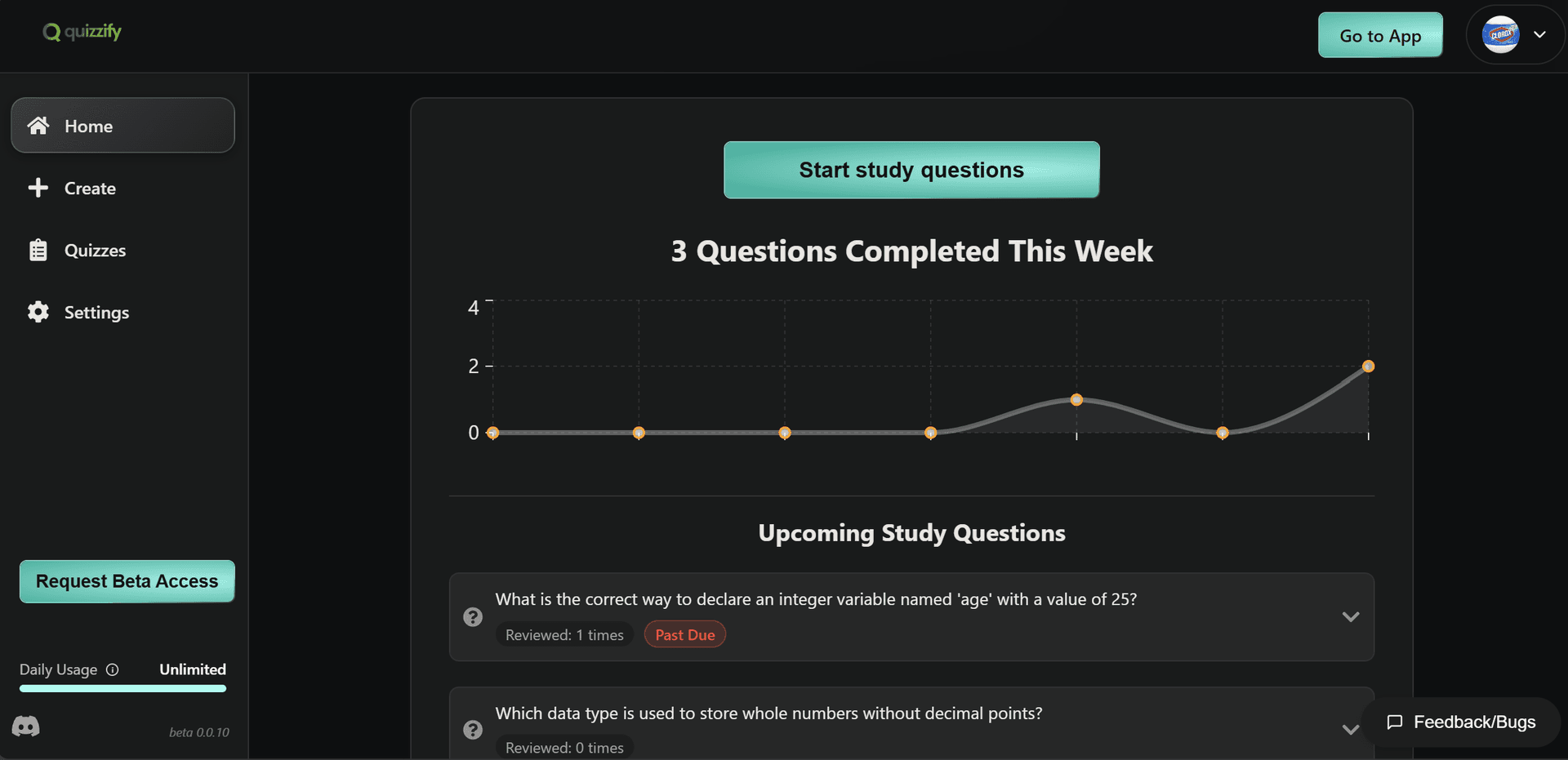 Quizzify screenshot 1