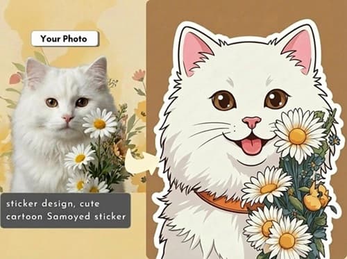 Fast Image AI Sticker Generator screenshot 1
