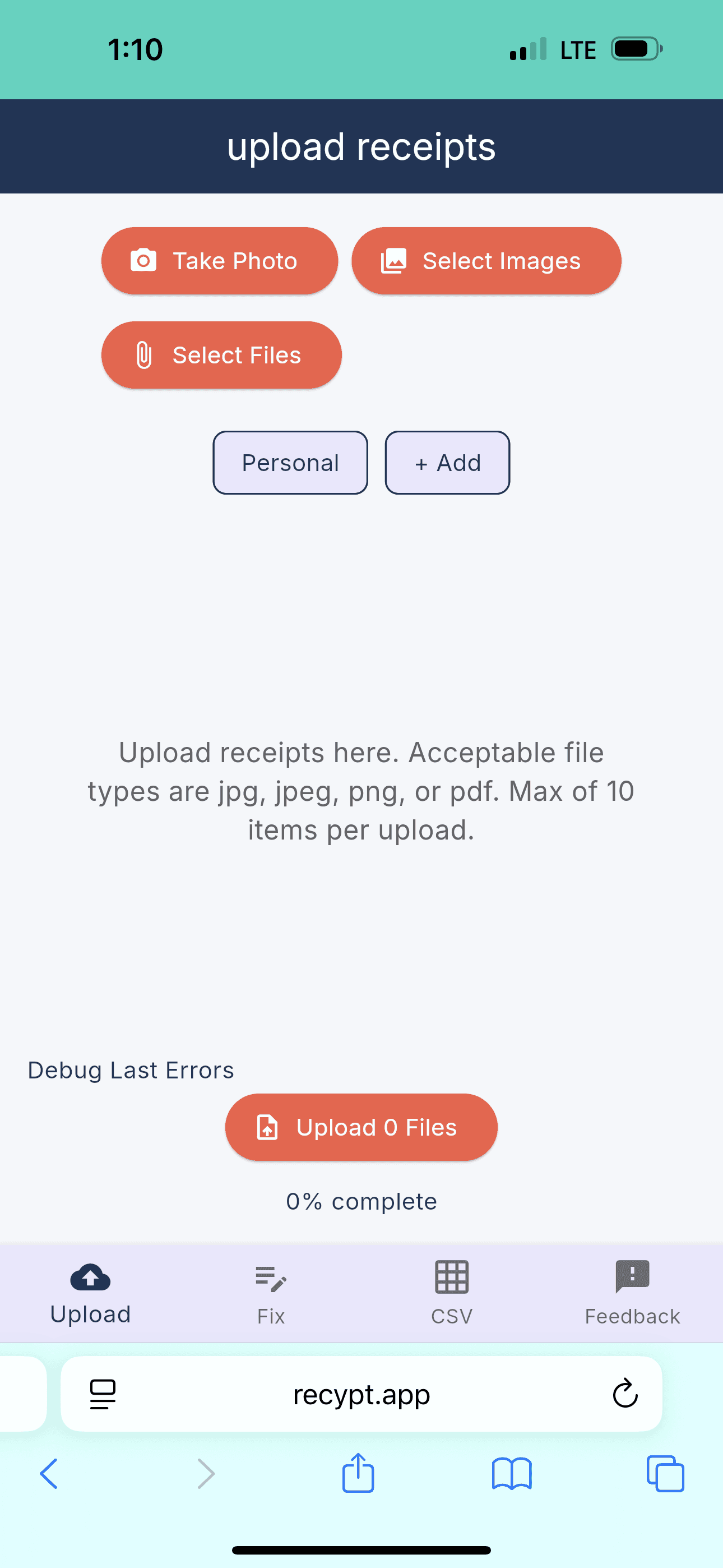 recypt.ai screenshot 1