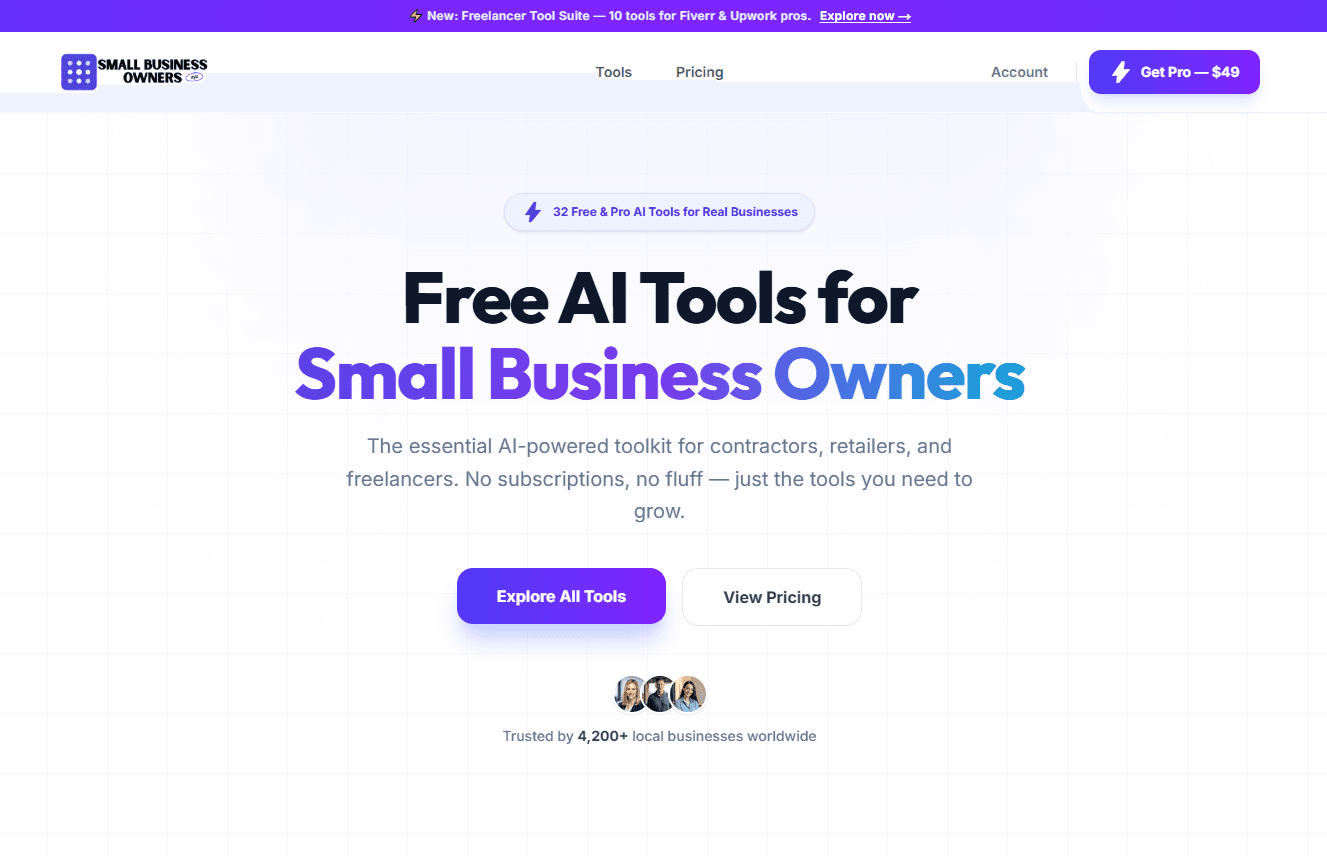 Toolkit for Small Business Owners screenshot 1