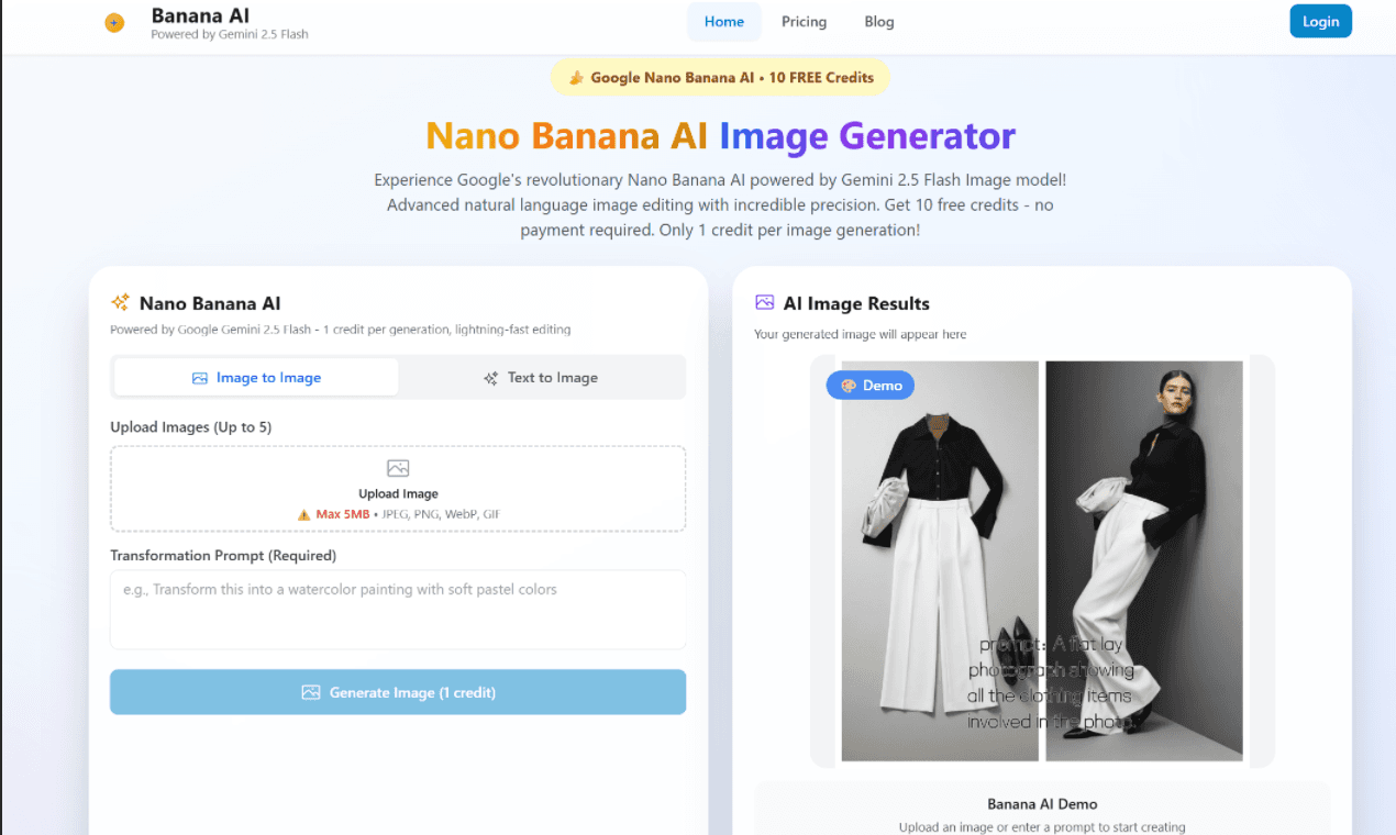 Nano Banana AI Pro screenshot 1