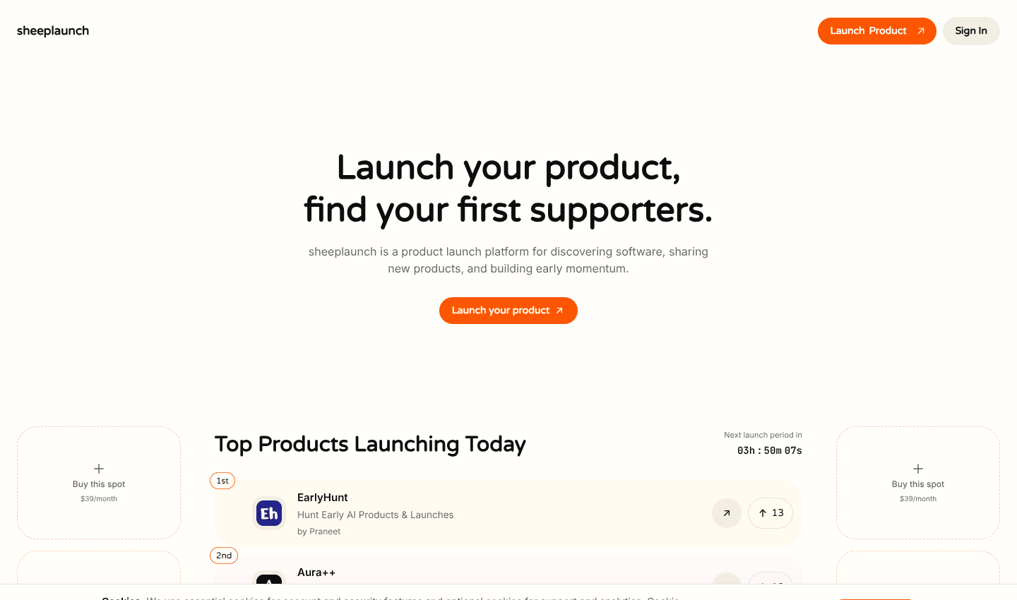 SheepLaunch SheepLaunch screenshot 1