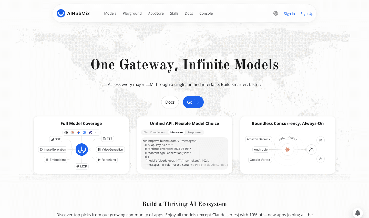 AIHubMix screenshot 1