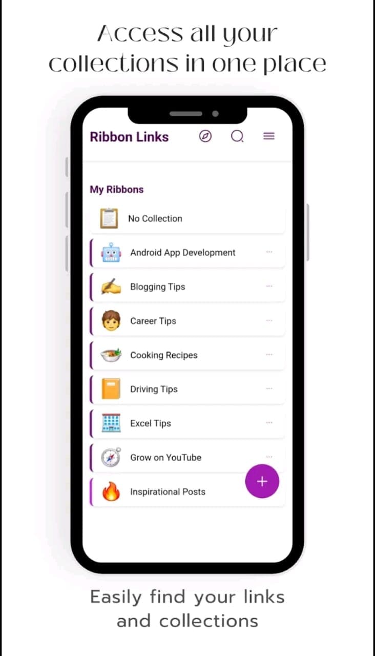 RibbonLinks screenshot 1