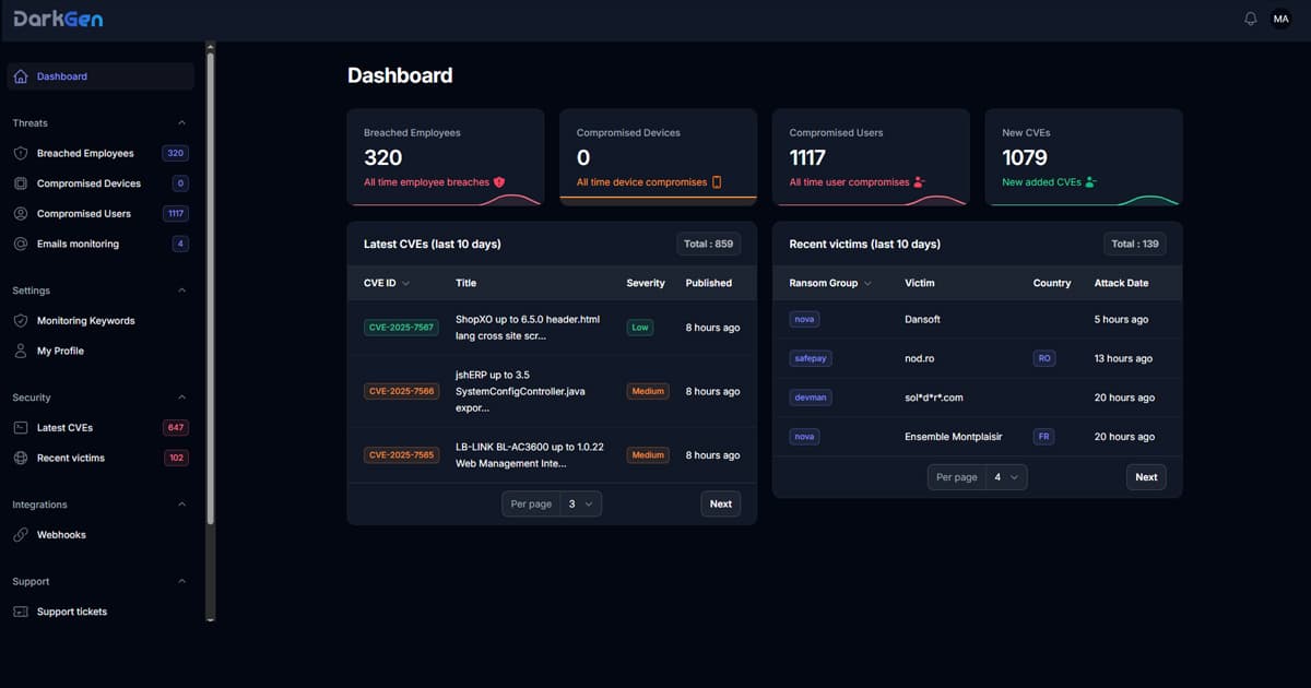 DarkGen screenshot 1