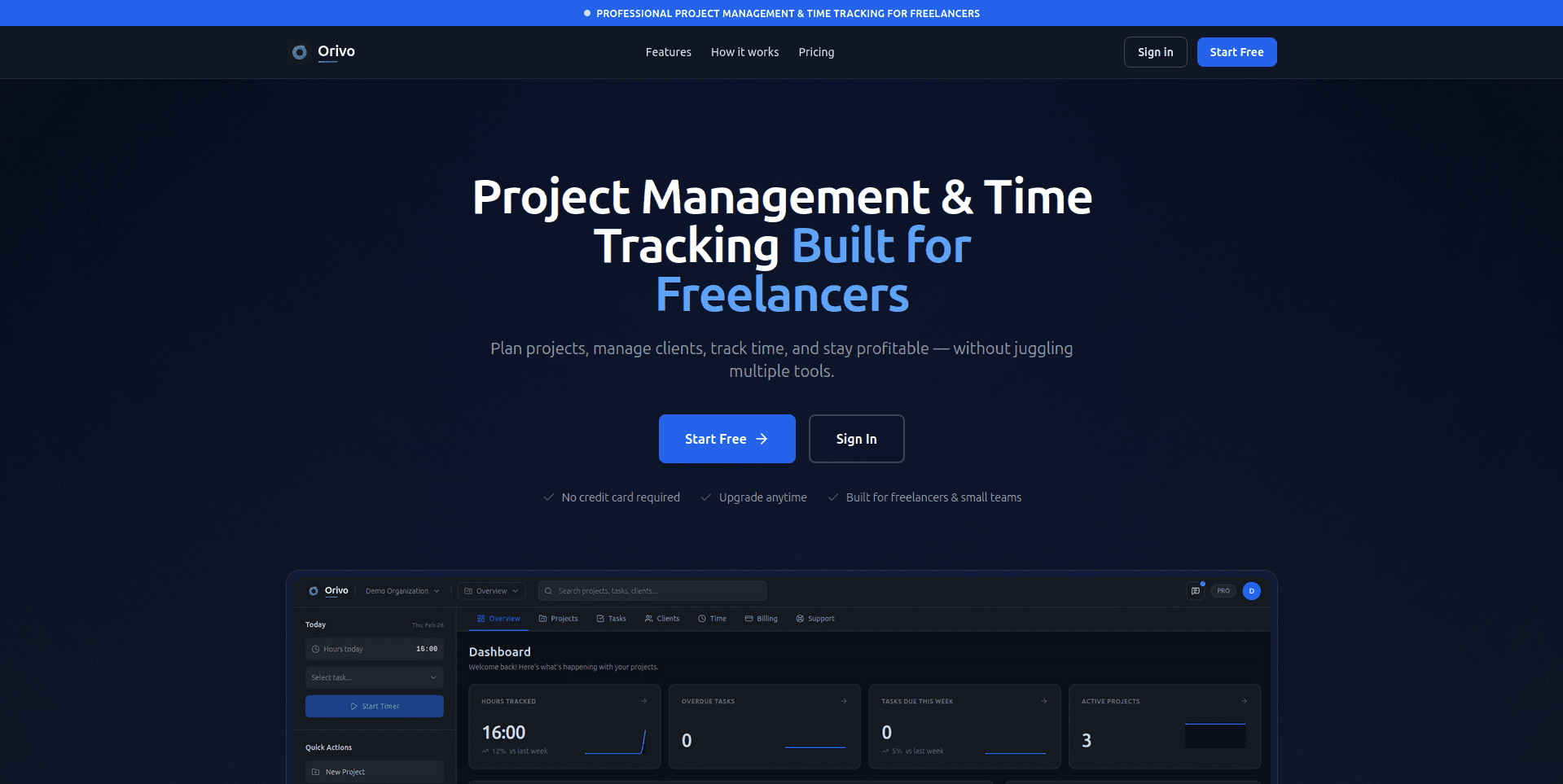 Orivo screenshot 1