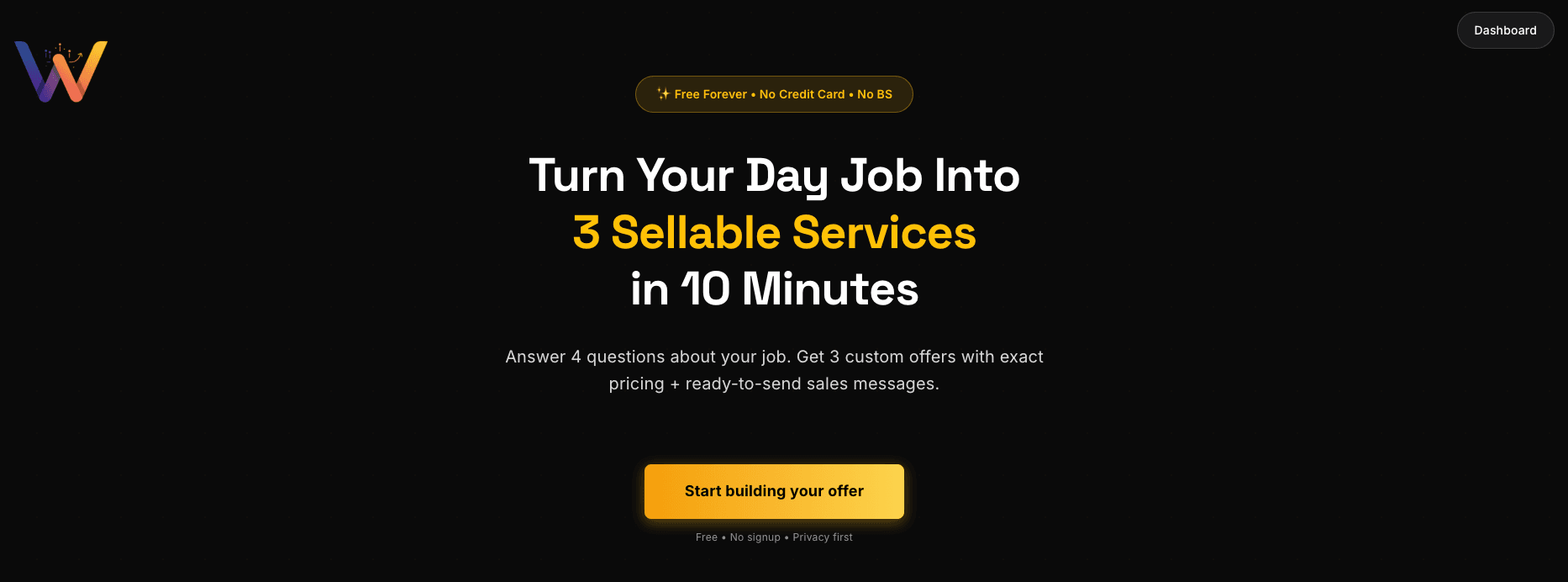 WhatCanYouSell screenshot 1