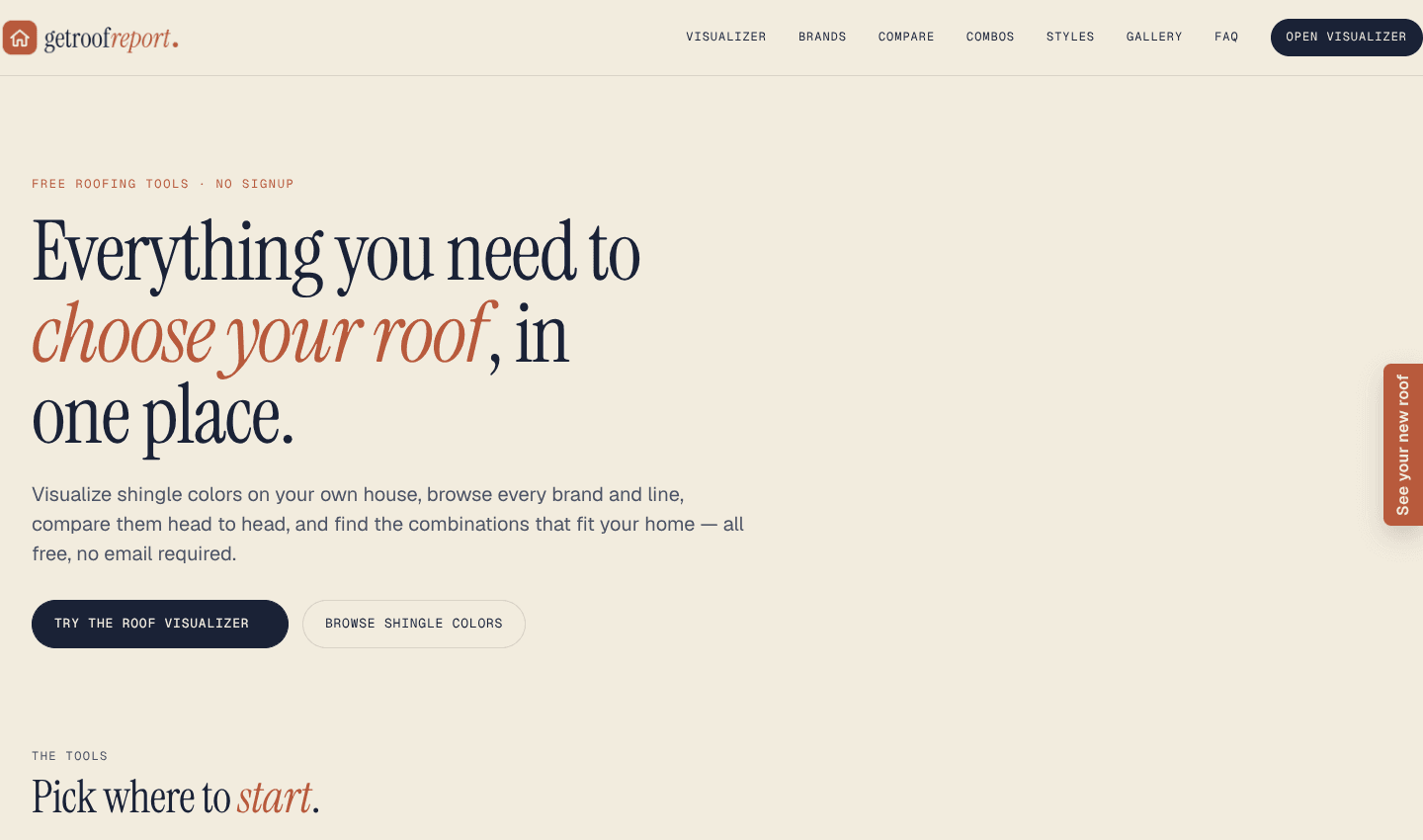 GetRoofReport screenshot 1