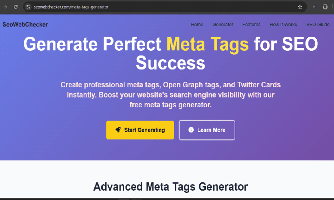 SeoWebChecker screenshot 1