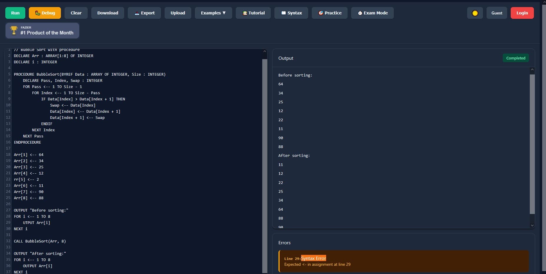 PseudoRun screenshot 1
