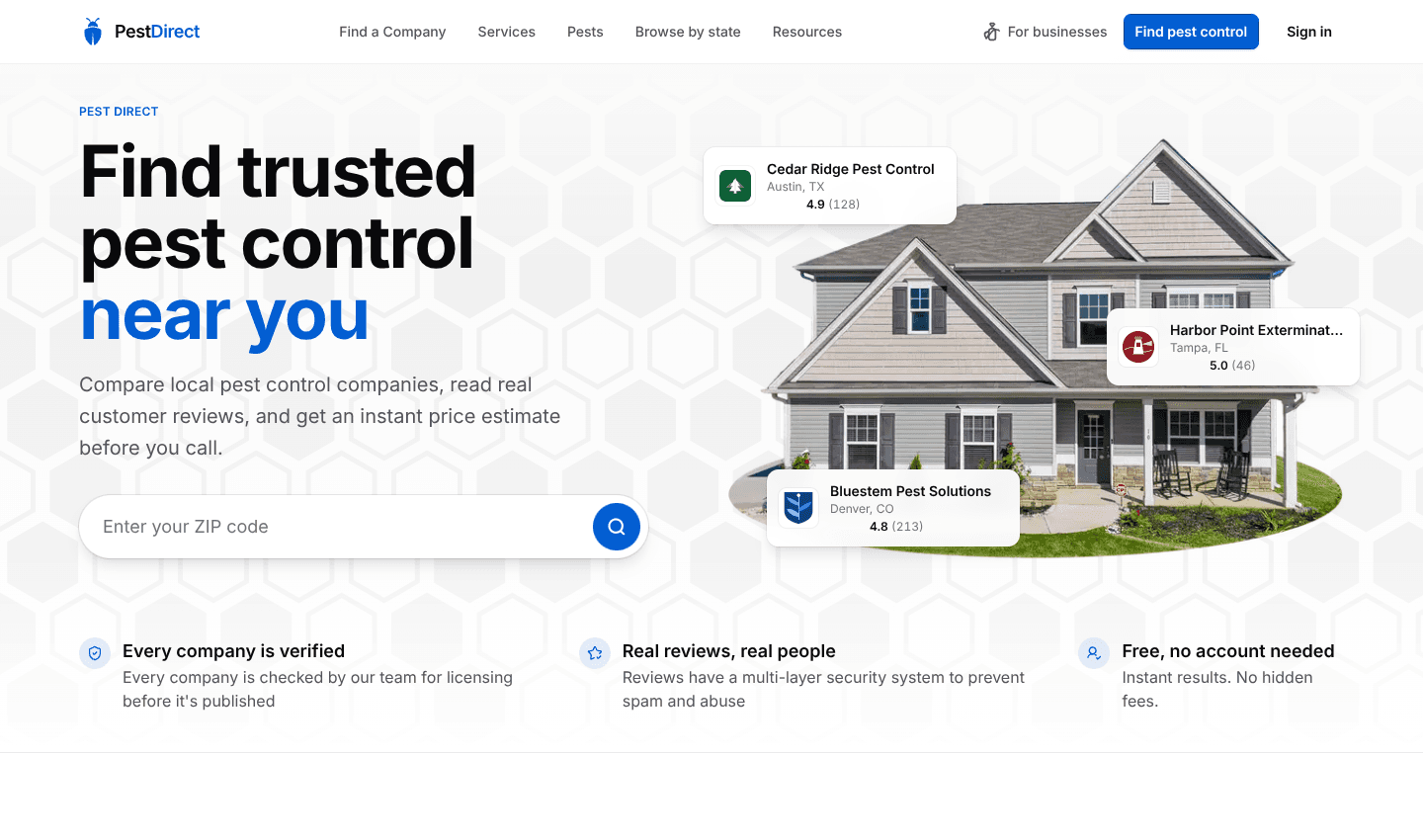 Pest Direct screenshot 1