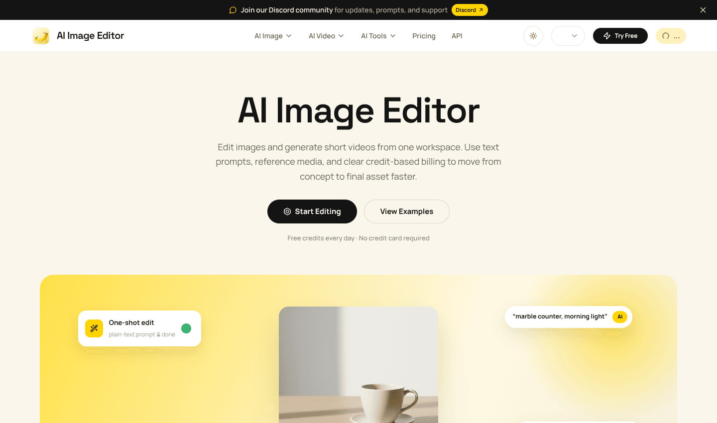 AI Image Editor screenshot 1