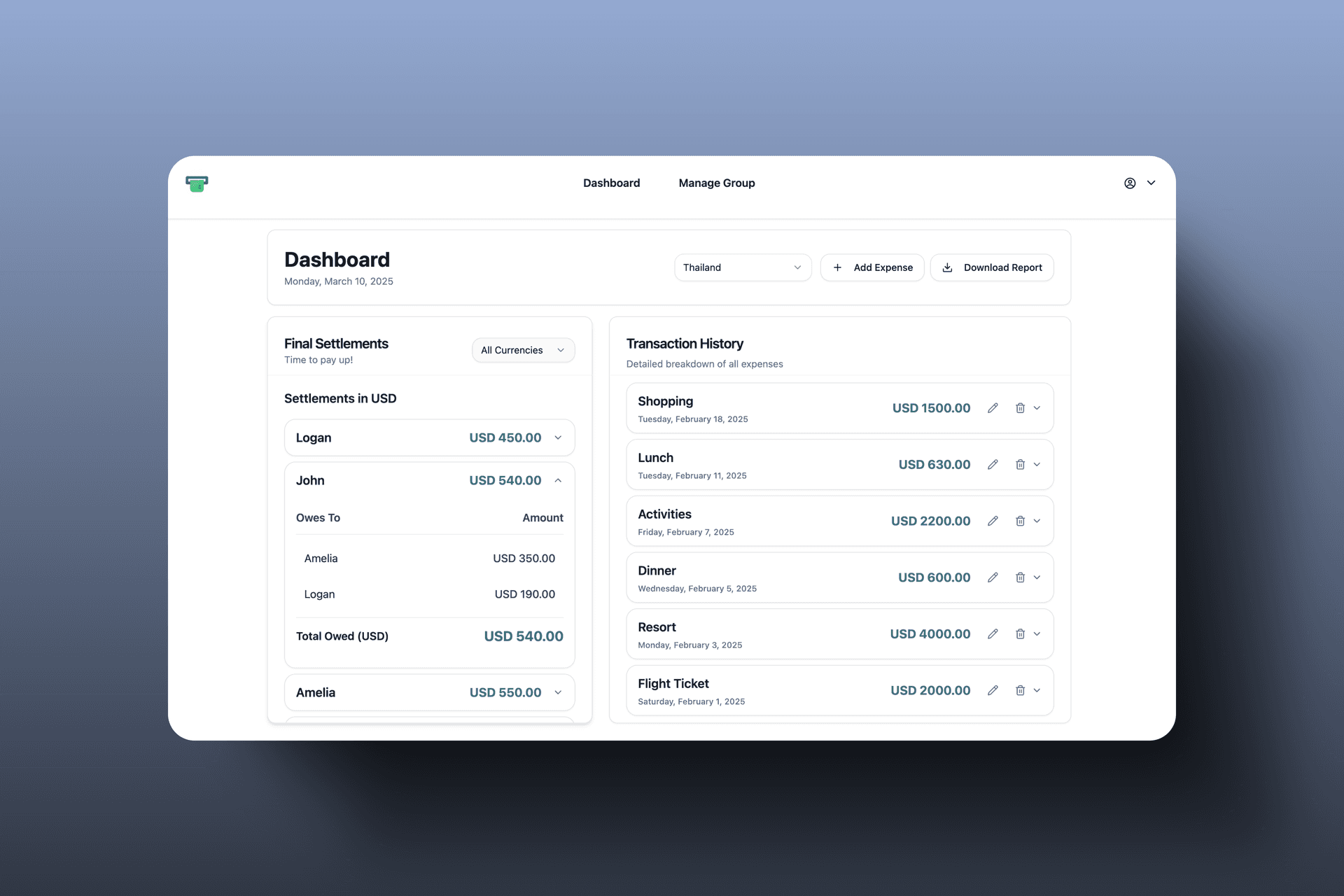 SettleFast screenshot 1
