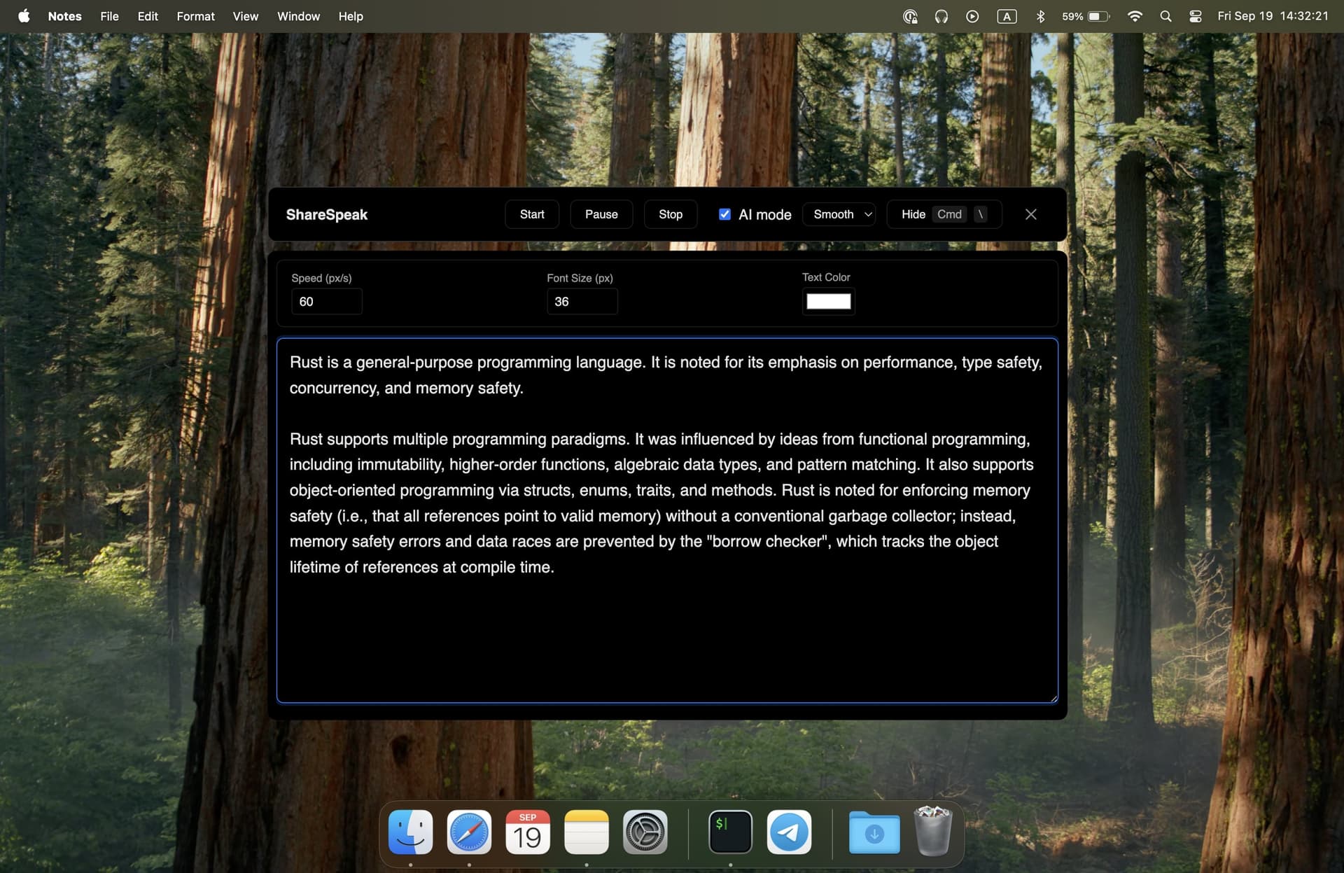 ShareSpeak screenshot 1