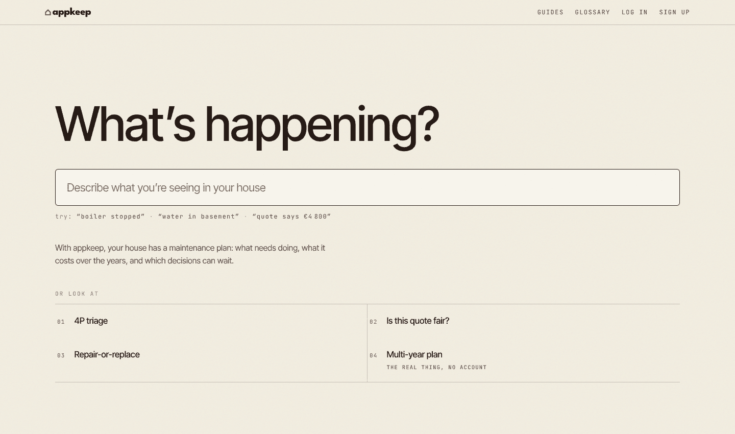 appkeep screenshot 1