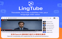 LingTube - YouTube Subtitle Translator & Voice