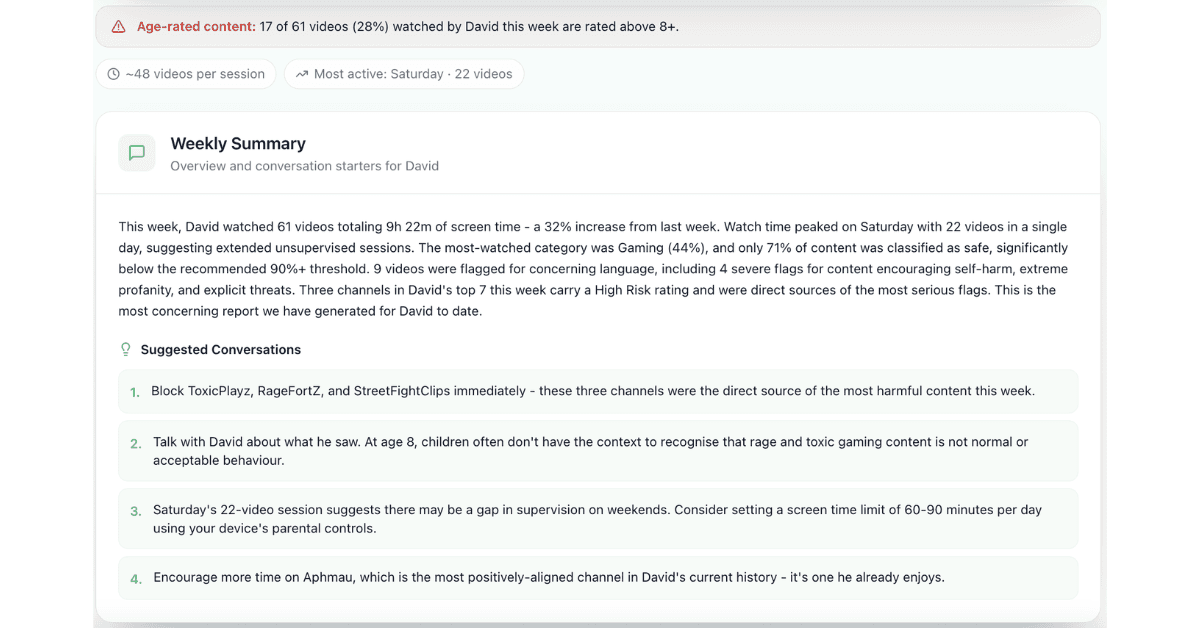 KidWatch screenshot 1