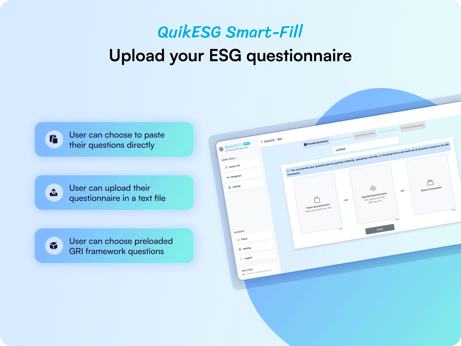 QuikESG screenshot 1