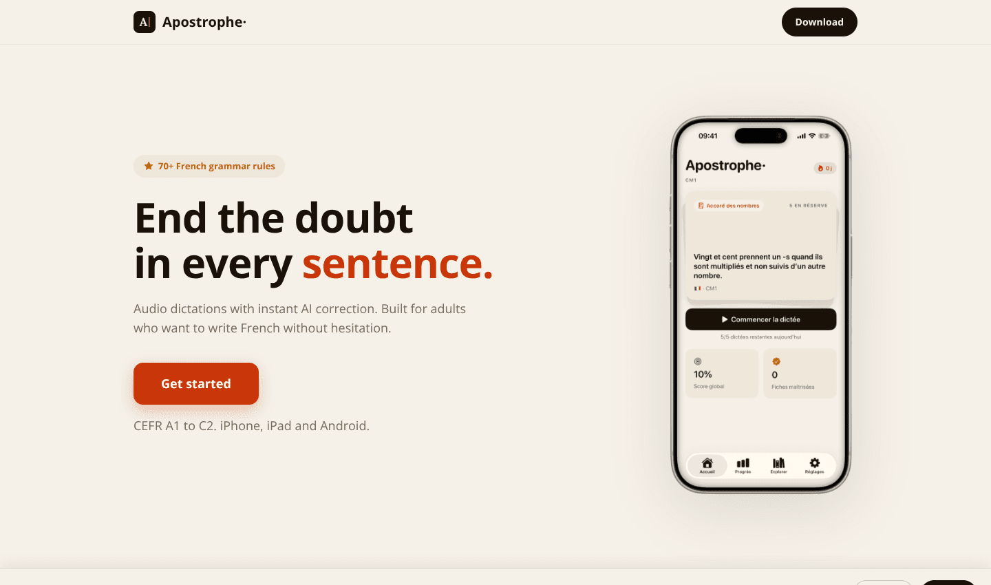 Apostrophe screenshot 1