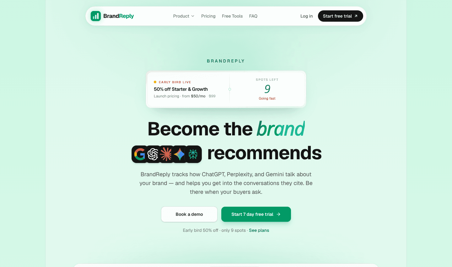 BrandReply screenshot 1