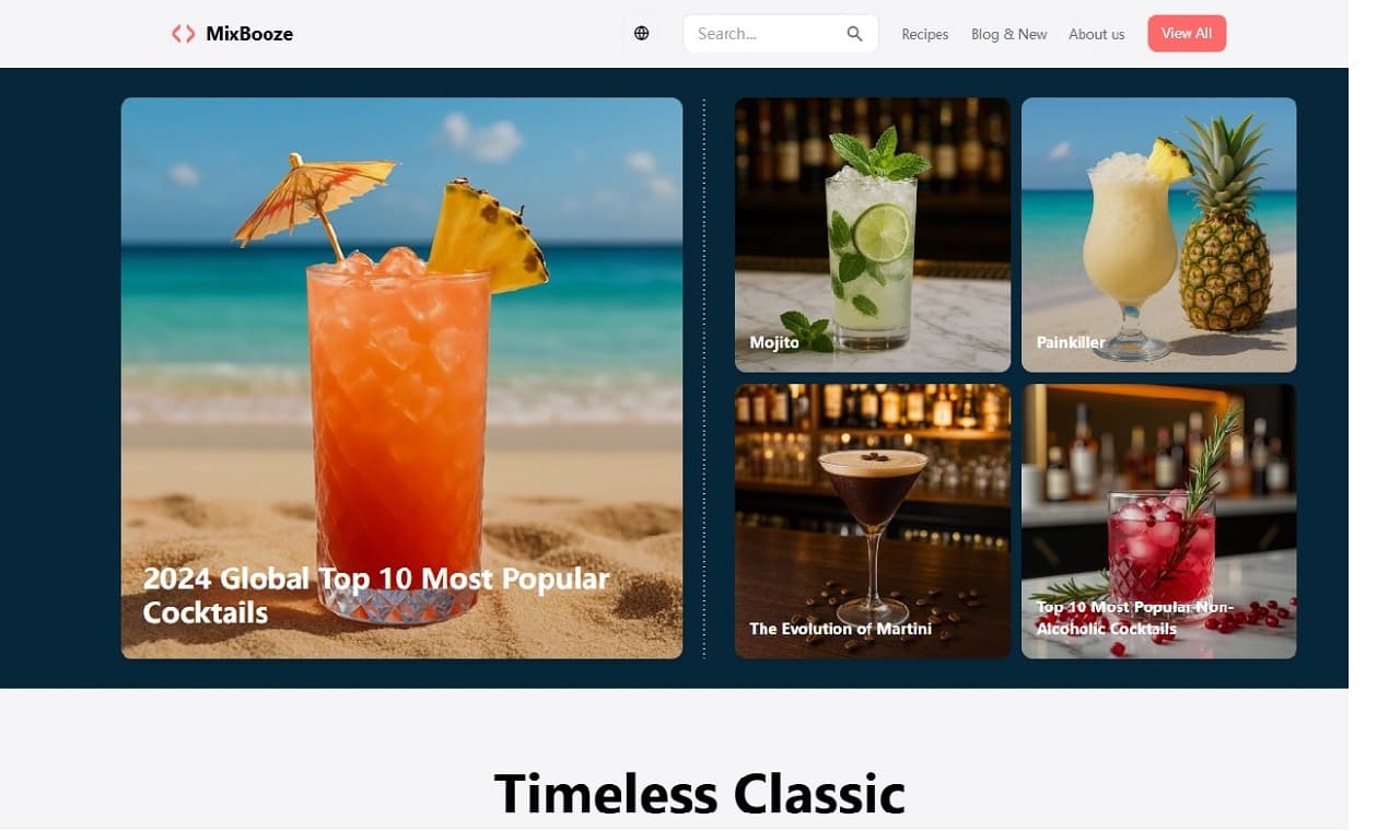 MixBooze screenshot 1