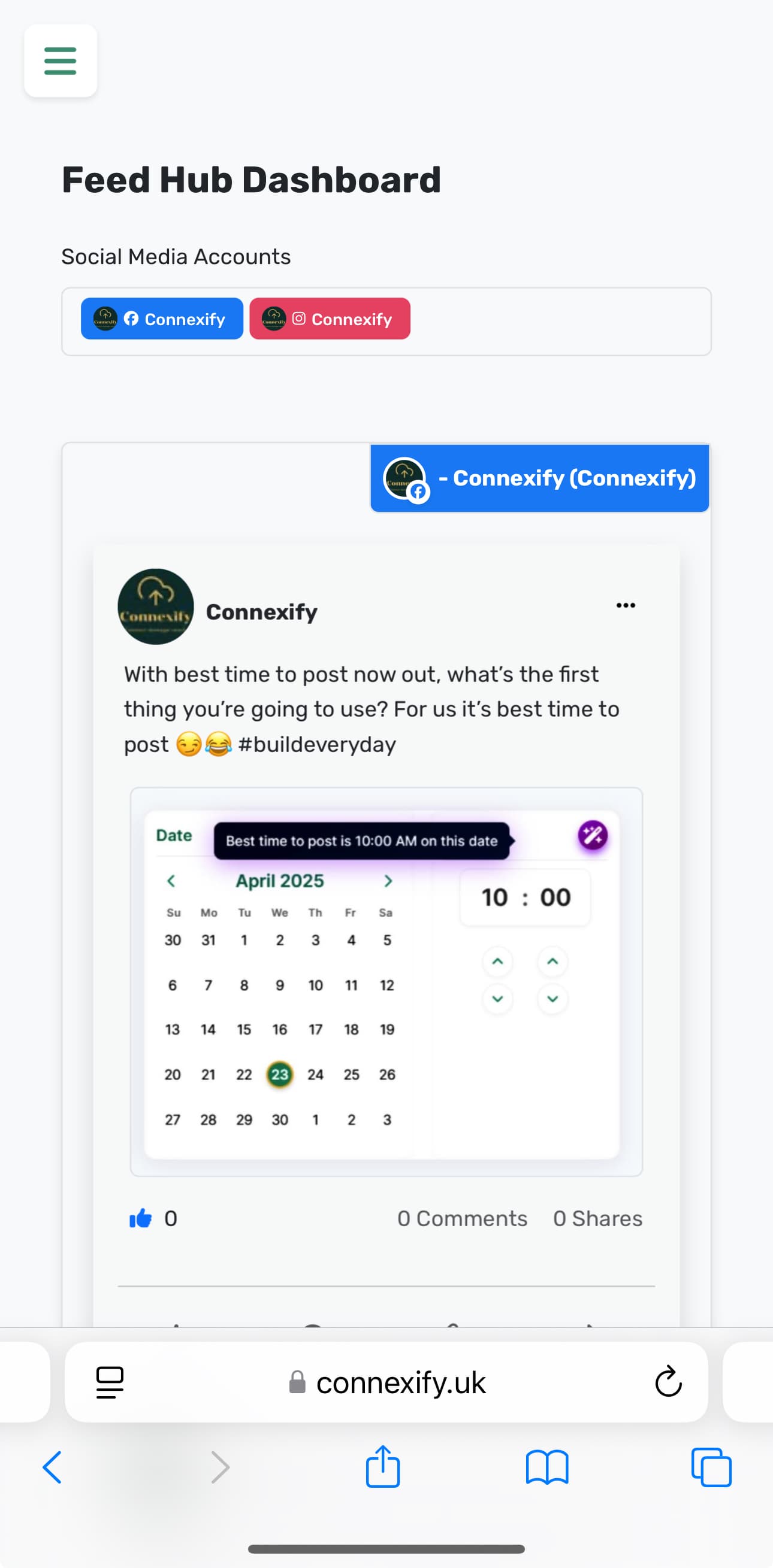 Connexify screenshot 1