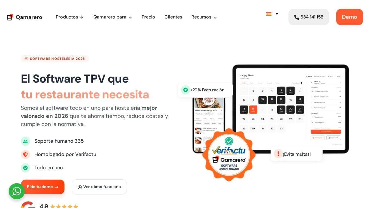 Qamarero Qamarero screenshot 1
