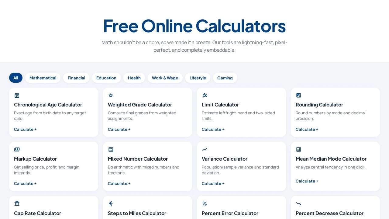 EasyCalc EasyCalc screenshot 1