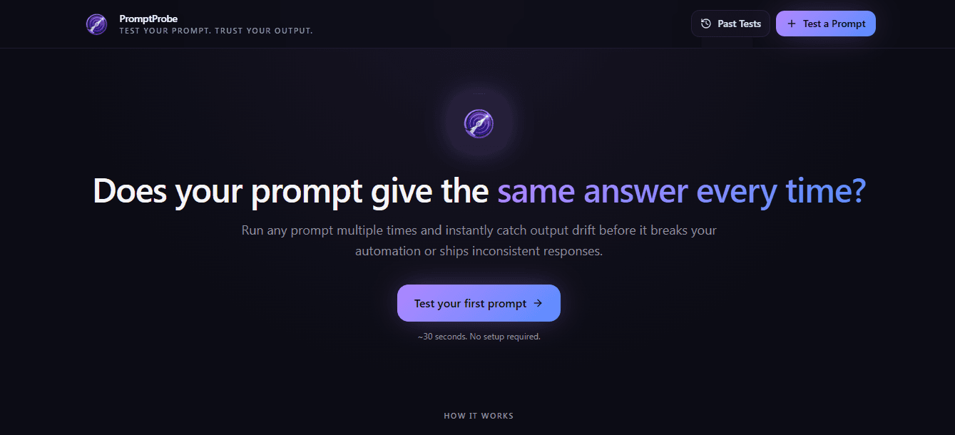 PromptProbe PromptProbe screenshot 1