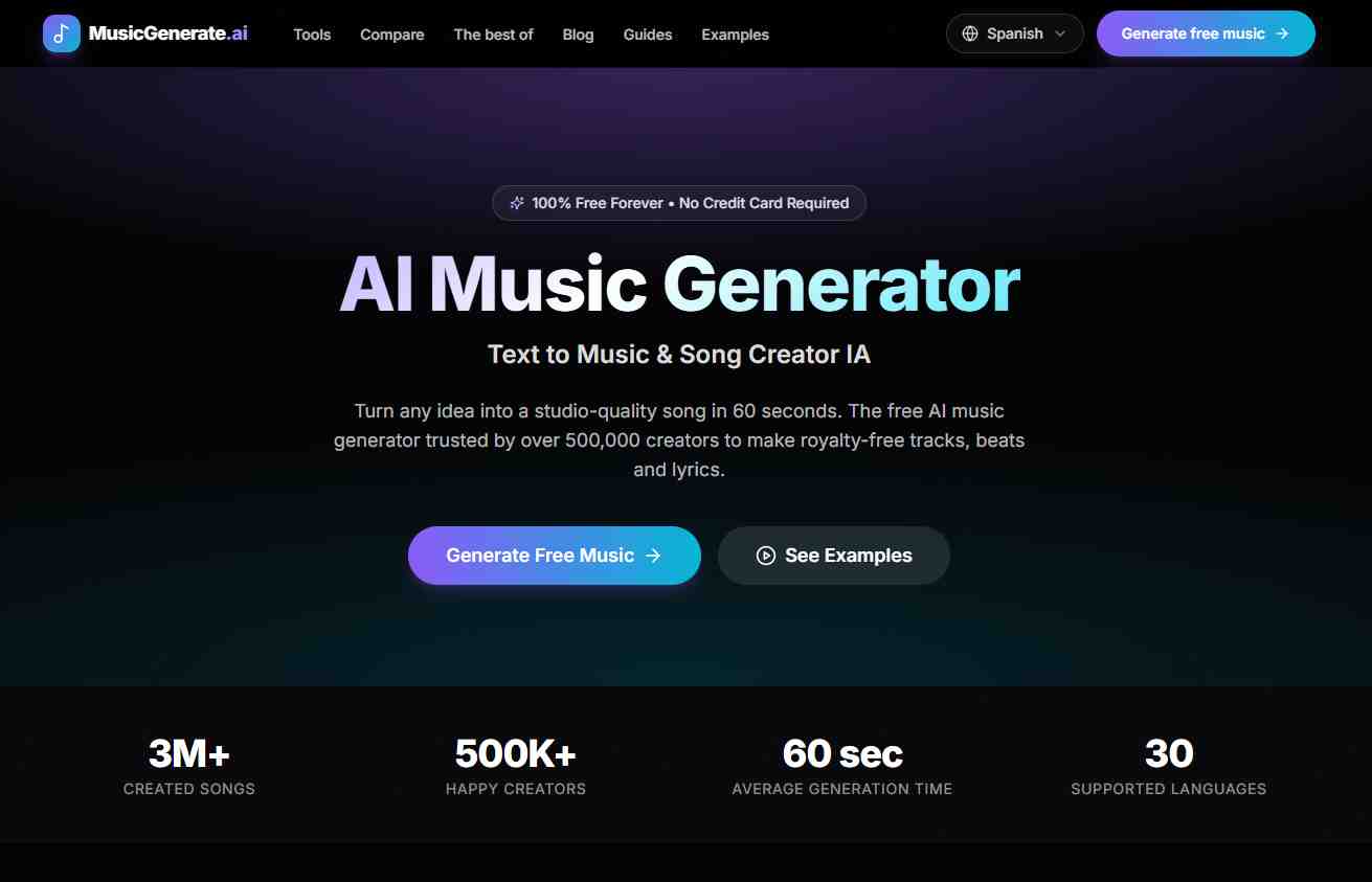 AI Music Generator AI Music Generator screenshot 1