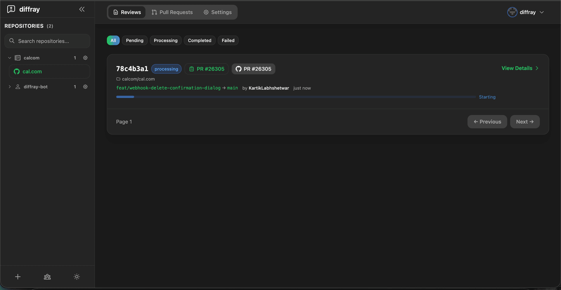 diffray diffray screenshot 1