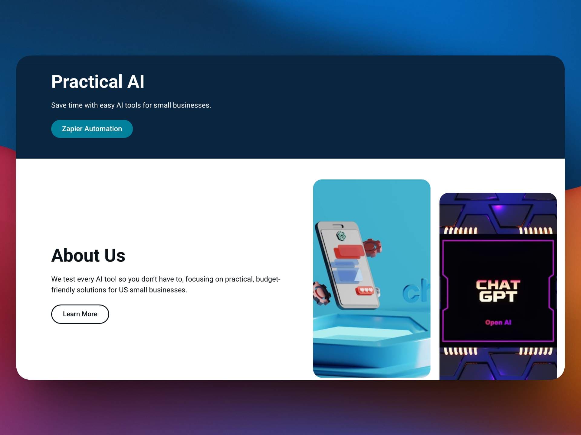 Practical AI (Practical AI for SMB) Practical AI (Practical AI for SMB) screenshot 1