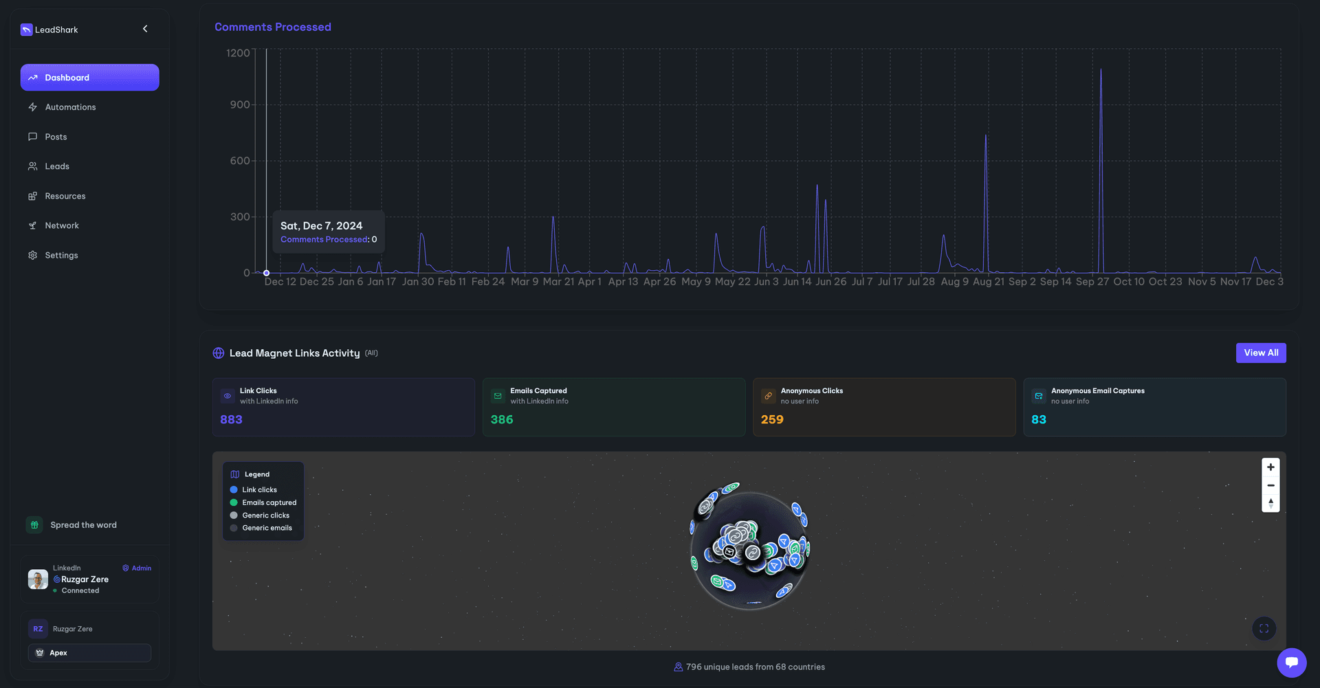 LeadShark LeadShark screenshot 1