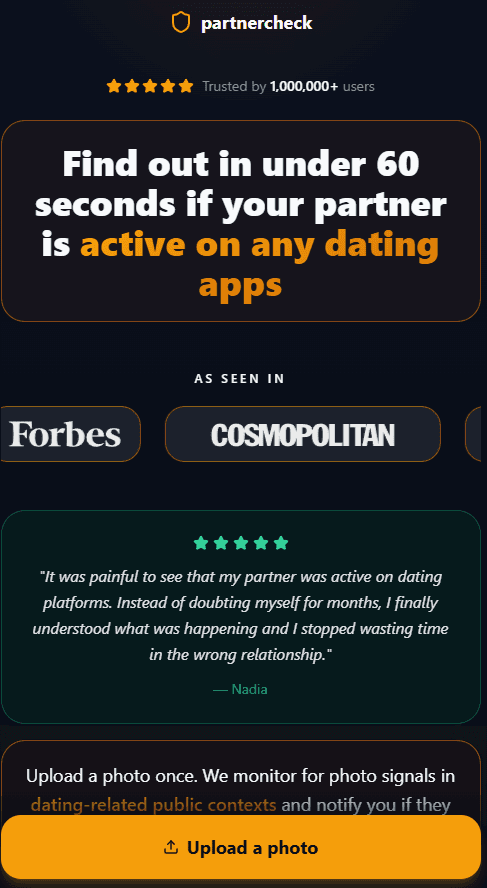 Partnercheck App Partnercheck App screenshot 1