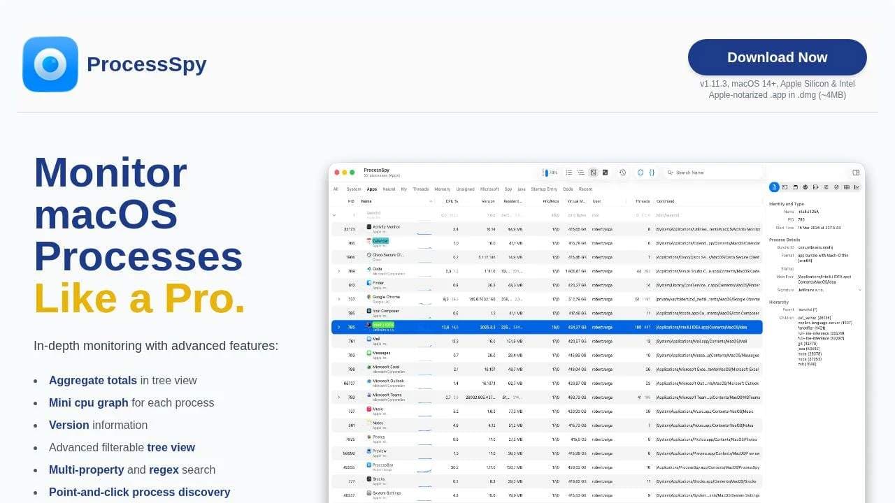 ProcessSpy ProcessSpy screenshot 1