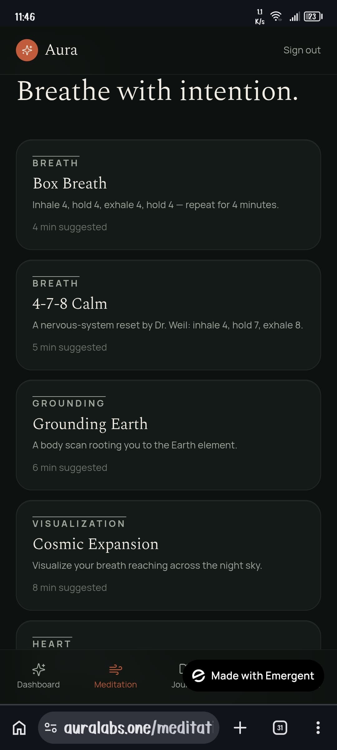 Aura Aura screenshot 1