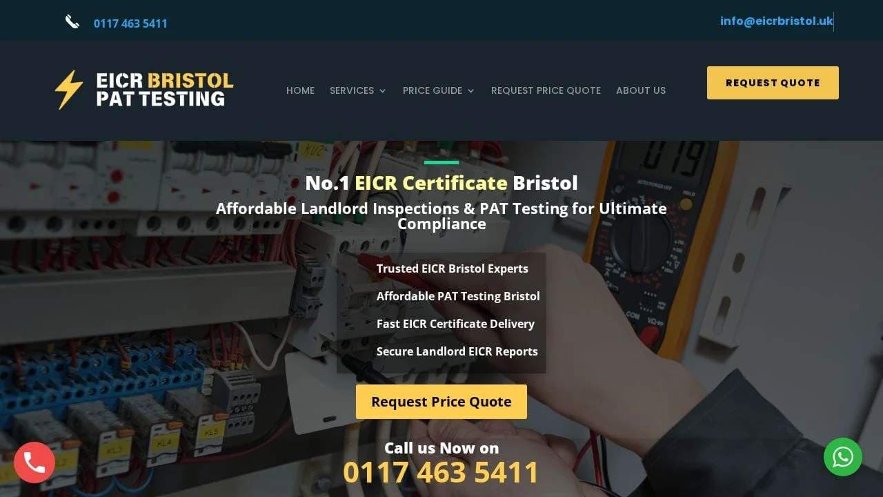 EICR Bristol EICR Bristol screenshot 1