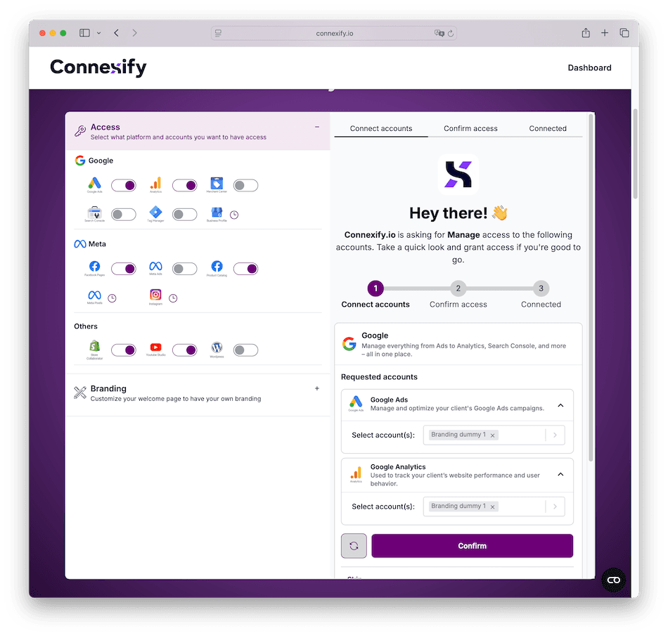 Connexify Connexify screenshot 1