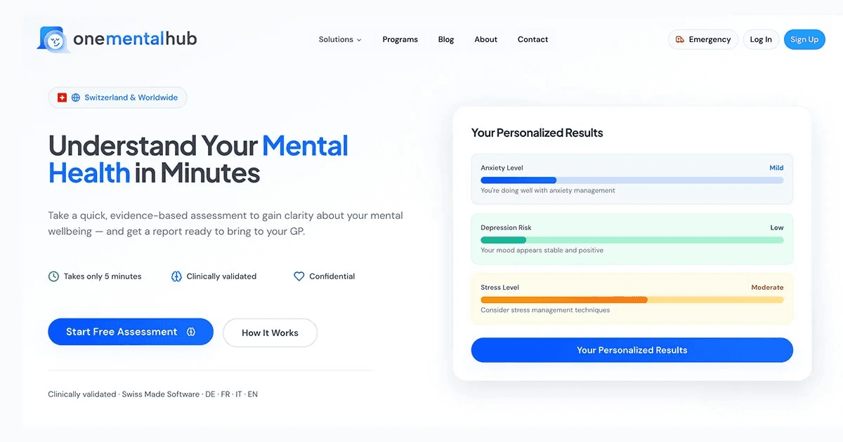 One Mental Hub One Mental Hub screenshot 1