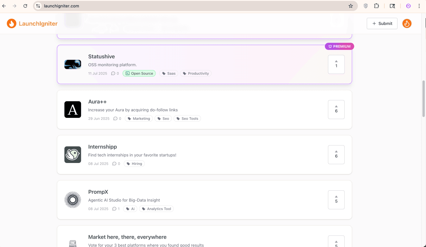 LaunchIgniter LaunchIgniter screenshot 1