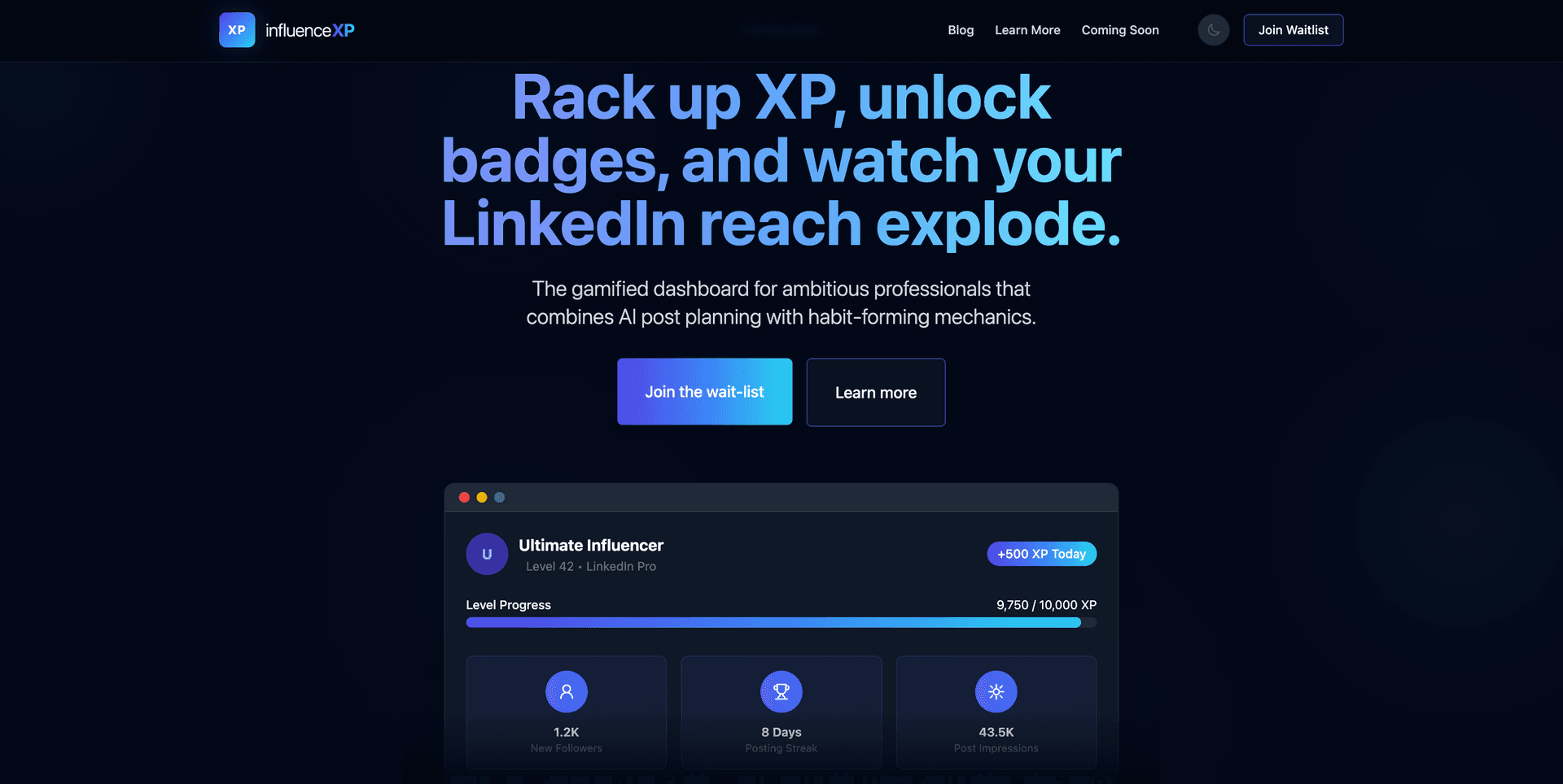InfluenceXP InfluenceXP screenshot 1