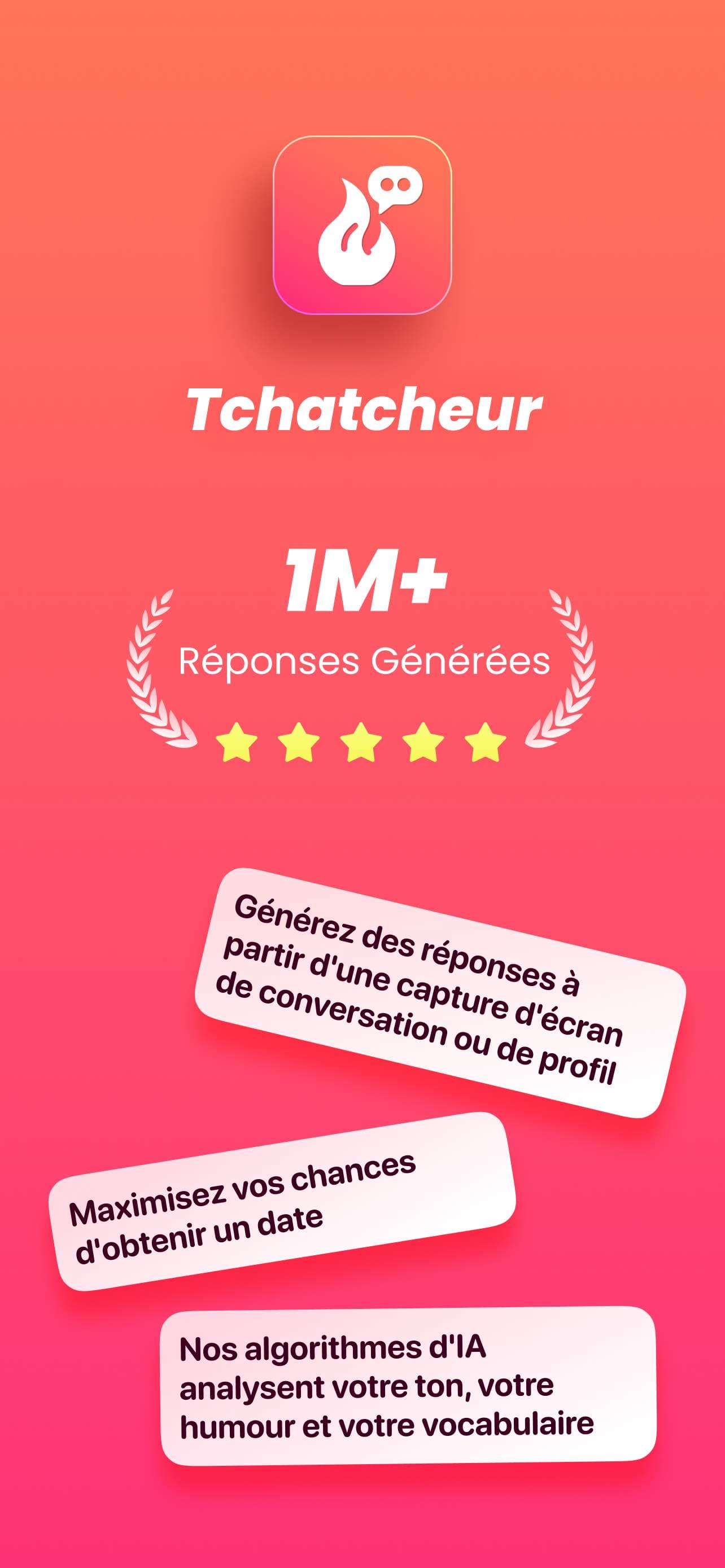 Rizz app - Tchatcheur Rizz app - Tchatcheur screenshot 1