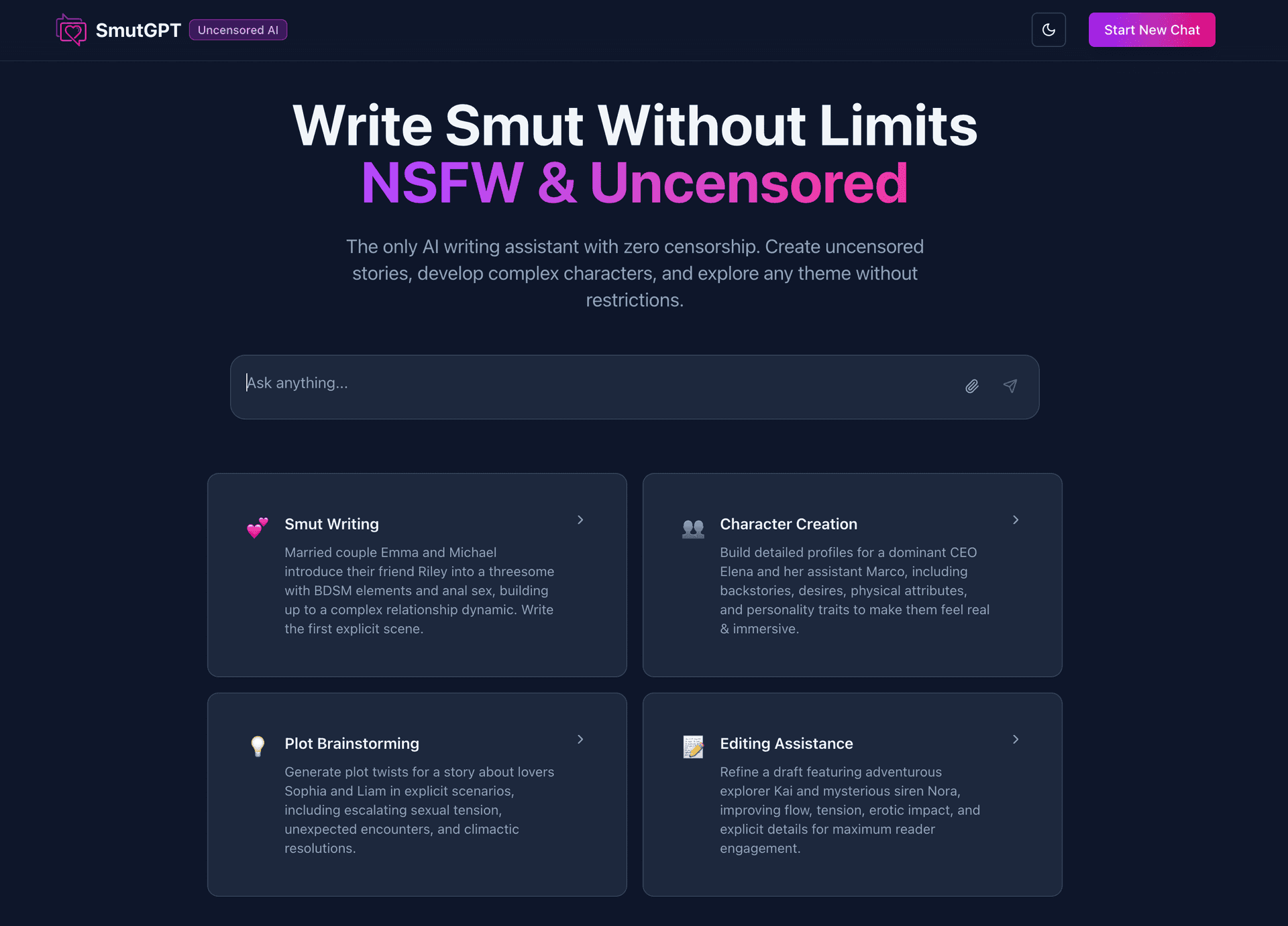 SmutGPT SmutGPT screenshot 1