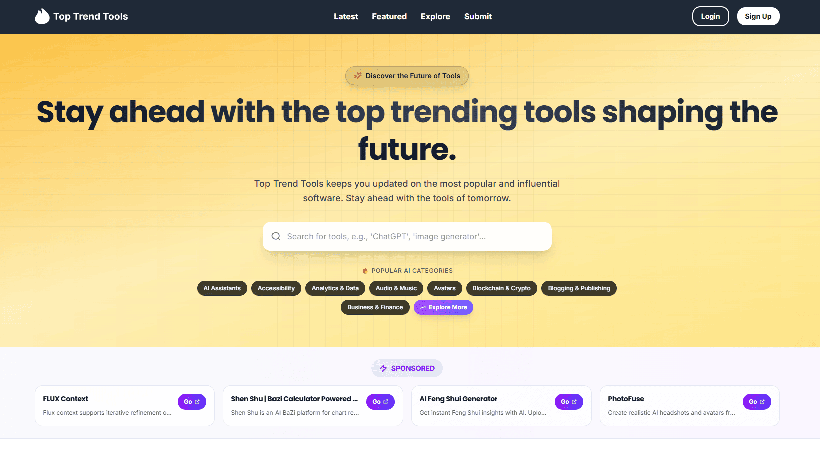 Top Trend Tools Top Trend Tools screenshot 1