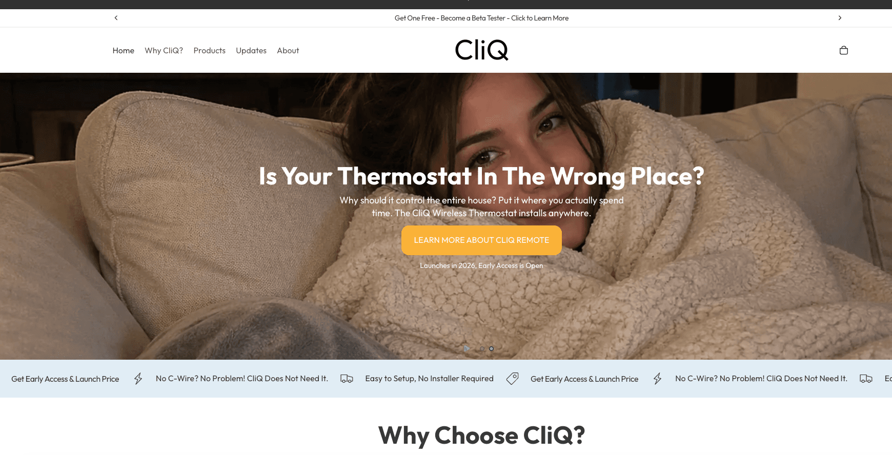 CliQ For Home CliQ For Home screenshot 1