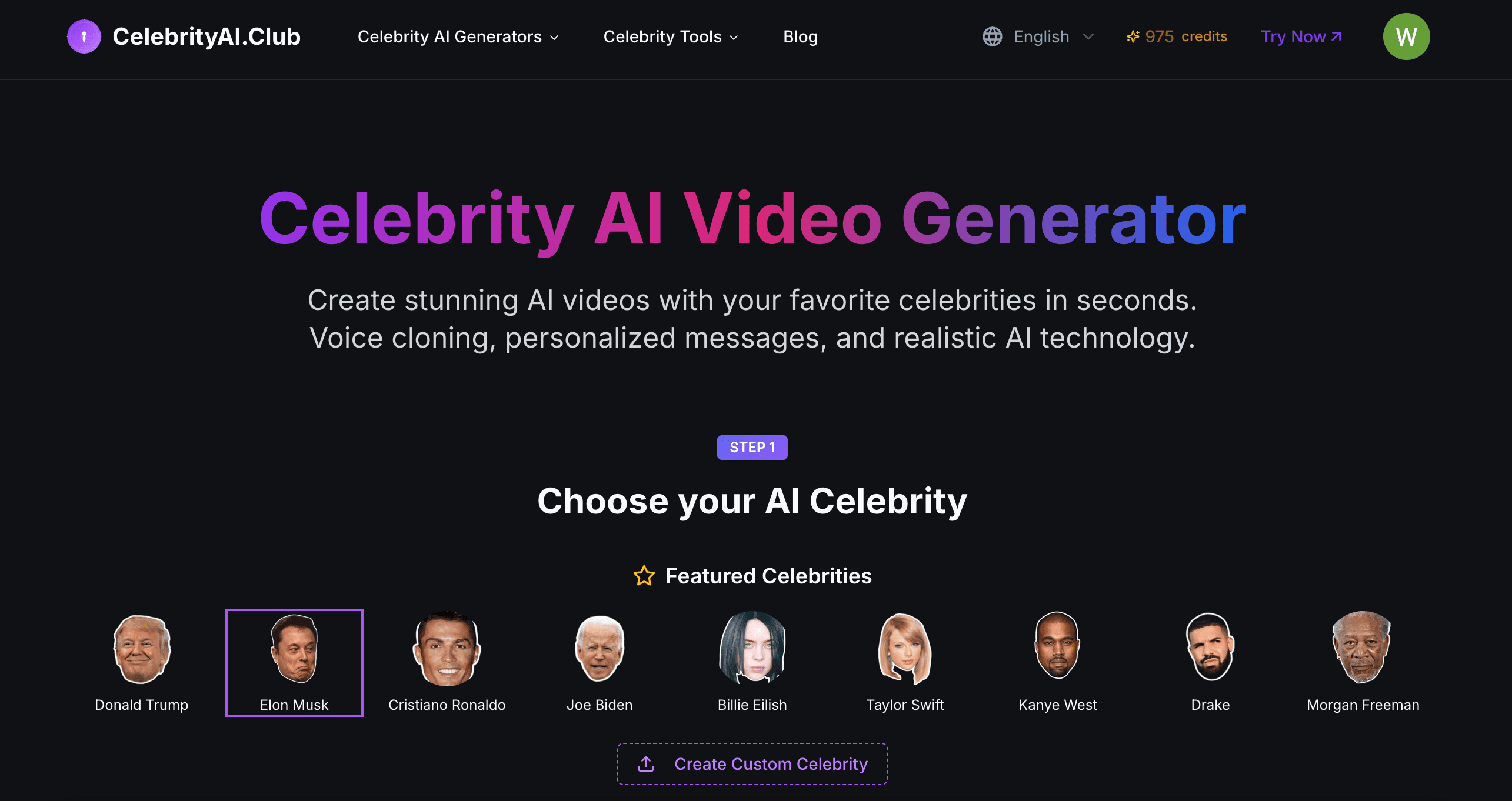 Celebrity AI Celebrity AI screenshot 1