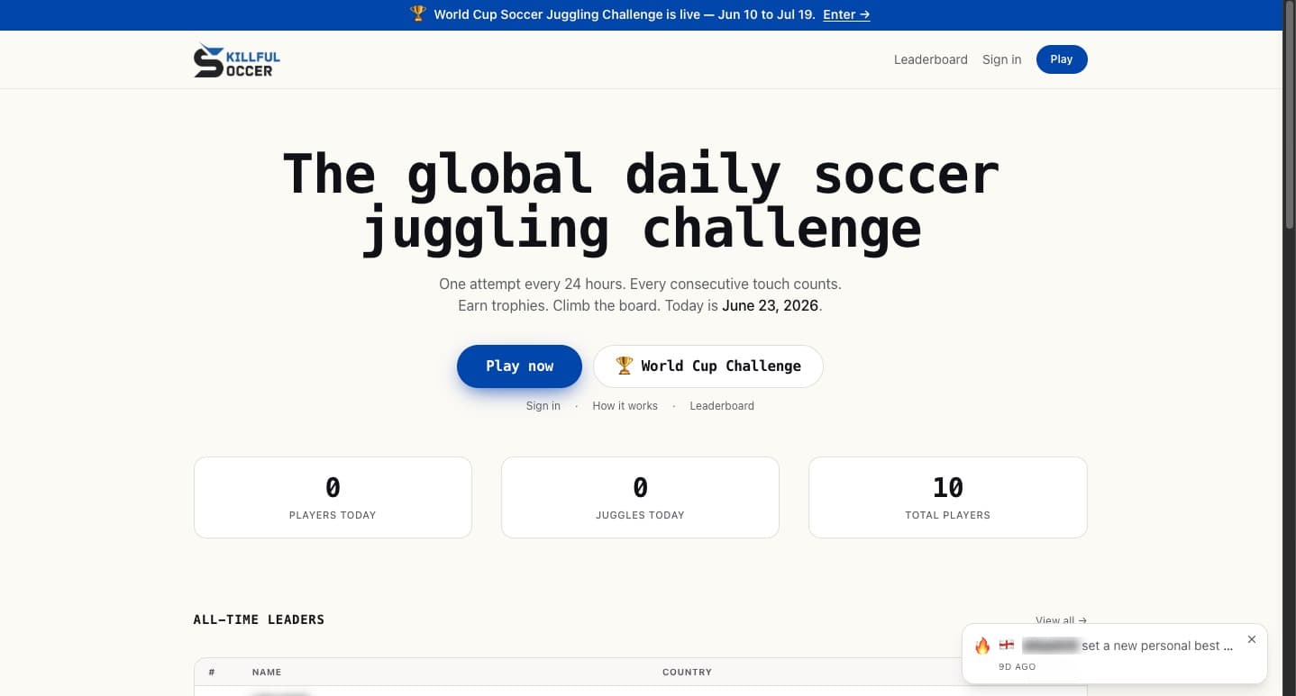 Skillful Soccer Skillful Soccer screenshot 1